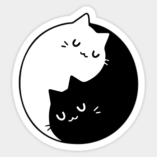 black cat rule Sticker